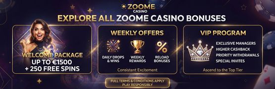 Zoome Casino Bonuses